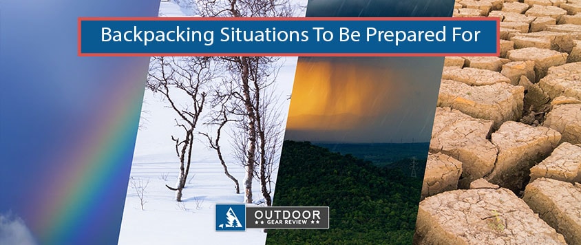 backpacking situations to be prepared for